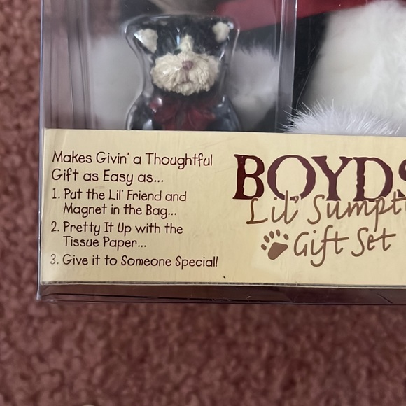 Boyd’s bears black cat plush gift set new in box - Picture 4 of 8